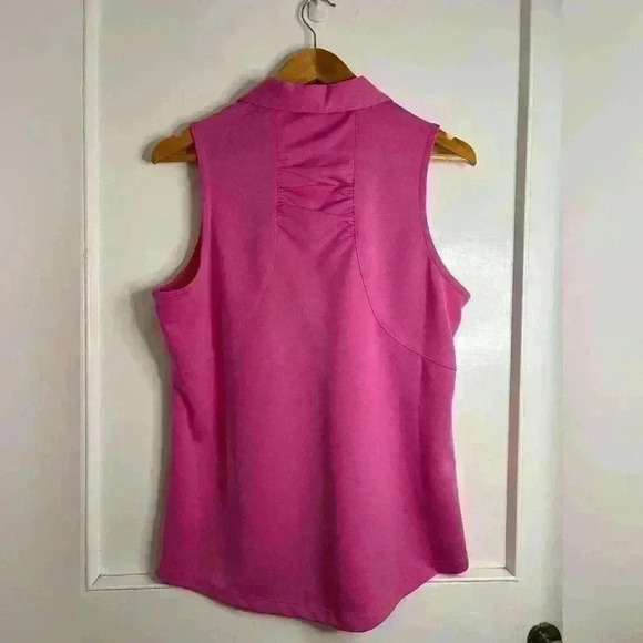 Women’s Sleeveless  PGA Tour Golf Shirt with Airflux Size Large - Picture 6 of 9